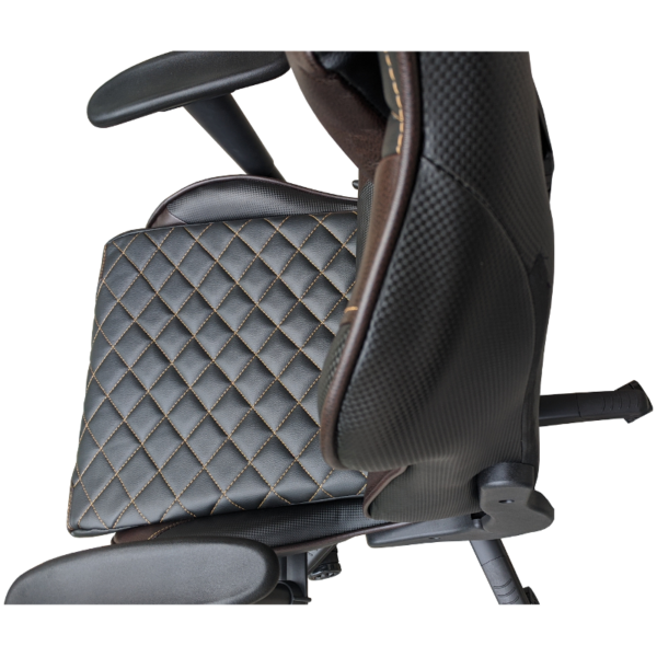 Scaun Gaming Arka Chairs B60 negru/maro, piele ecologica