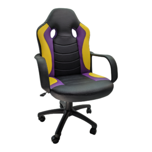 Scaun ergonomica Arka Chairs B15 violet galben