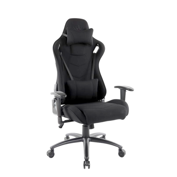 Scaun gaming Arka Chairs B147 black textil anti transpiratie