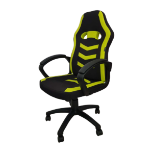 Scaun gaming Arka Chairs B16 verde, material textil anti transpiratie
