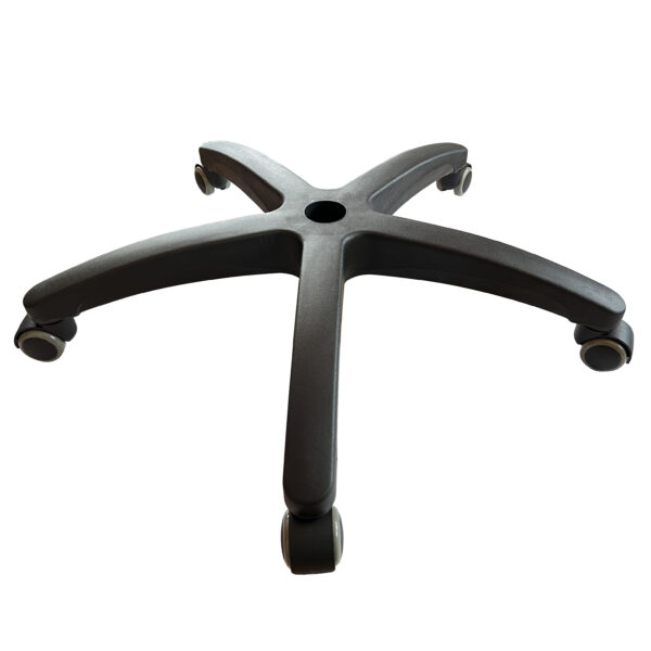 Set Profesional ARKA CHAIRS format din stea neagra P11-350mm si 5 rotile gumate RX01 pentru scaun birou