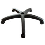 Set Profesional ARKA CHAIRS format din stea neagra P11-350mm si 5 rotile RX05 pentru scaun birou