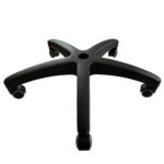 Set Profesional ARKA CHAIRS format din stea neagra P12-320mm si 5 rotile gumate RX01 pentru scaun birou