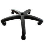 Set Profesional ARKA CHAIRS format din stea neagra P12-320mm si 5 rotile RX05 pentru scaun birou